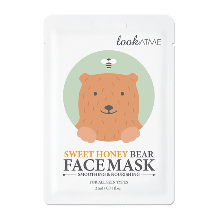 SWEET HONEY BEAR FACE MASK